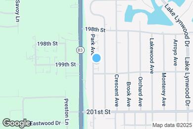 Map image of the property - 19917 Park Ave