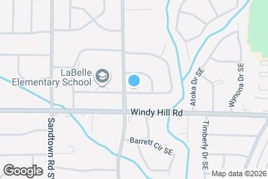 Map image of the property - 25 Larose Cir SE