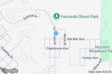 Map image of the property - 1122 La Mirada St