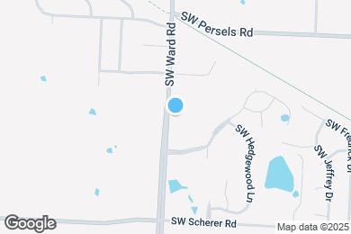 Map image of the property - 1432 SW Winthrop Dr
