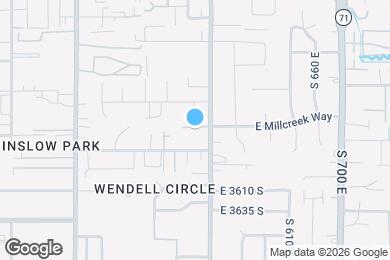 Map image of the property - 3522 S 500 E