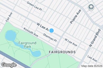 Map image of the property - 3844 Lee Ave