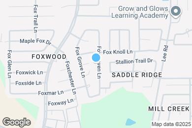 Map image of the property - 20203 Fox Haven Ln
