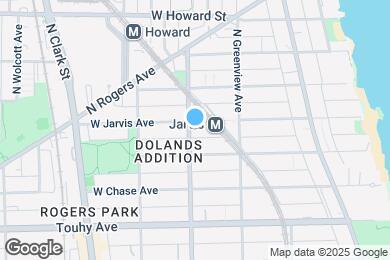 Map image of the property - 7363 N Ashland Blvd