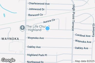 Map image of the property - 3609 Mimosa Ave