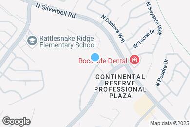 Map image of the property - 8403 N Amber Burst Dr