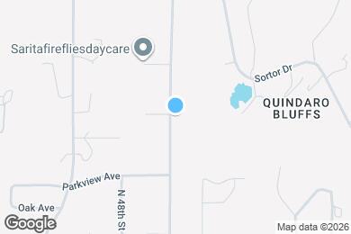 Map image of the property - 3401 N 47th St
