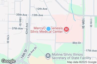 Map image of the property - 533 15th Ave