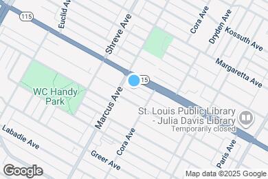 Map image of the property - 4667 Palm St