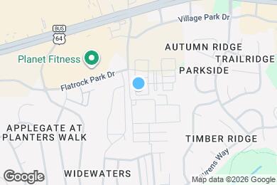 Map image of the property - 1517 Irving Hl Dr