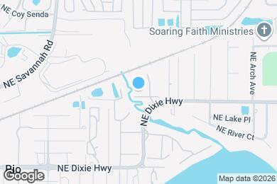 Map image of the property - 1515 NE Beacon Dr