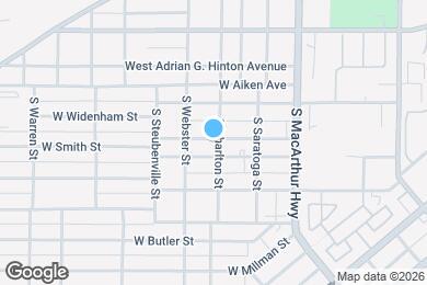 Map image of the property - 1104 W Smith St