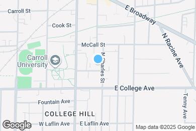 Map image of the property - 206 N Charles St