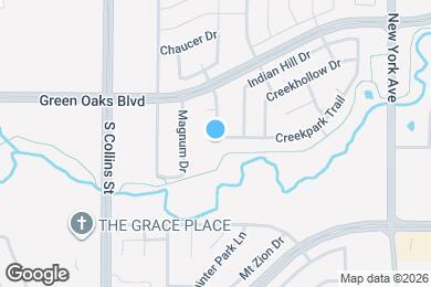 Map image of the property - 1508 Creekpark Ct