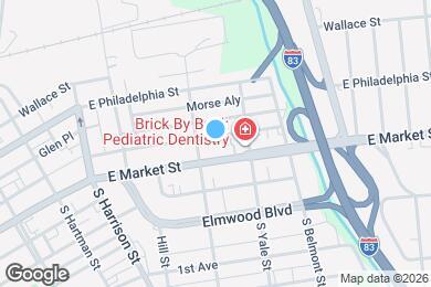 Map image of the property - 1515 E Market St