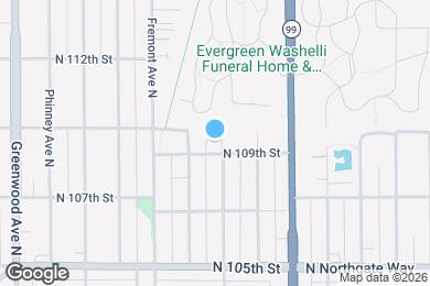 Map image of the property - 10909 Linden Ave N