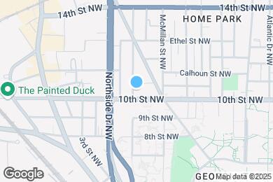 Map image of the property - 997 Curran St NW