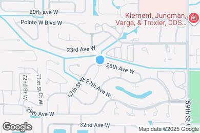 Map image of the property - 2608 66th Street Cir W