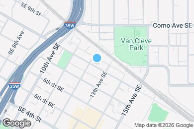 Map image of the property - 1209 8th St SE