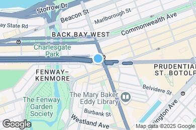 Map image of the property - 1001 Boylston St