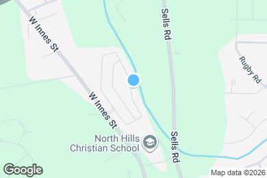 Map image of the property - 1405 Amberlight Cir