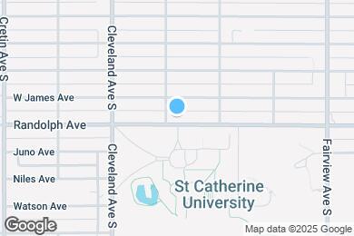 Map image of the property - 1989 Randolph Ave