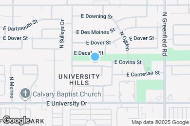 Map image of the property - 4108 E Covina St