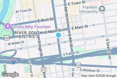 Map image of the property - 332 S 3rd St