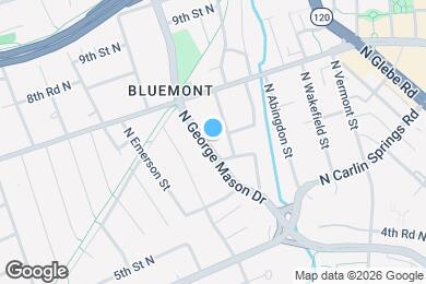 Map image of the property - 715 N George Mason Dr