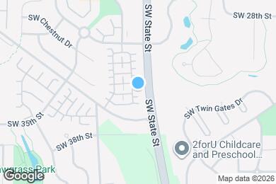 Map image of the property - 3145 SW Arlan Ln