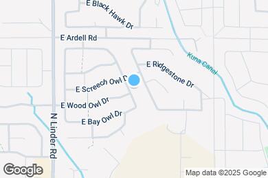Map image of the property - 1954 N Duck Hawk Ave