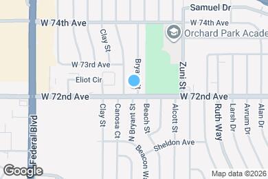 Map image of the property - 7211 Bryant St