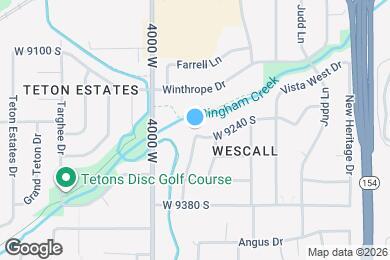 Map image of the property - 3934 W Bingham Creek Dr