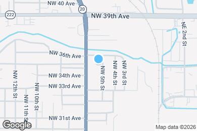 Map image of the property - 3506 NW 5th St