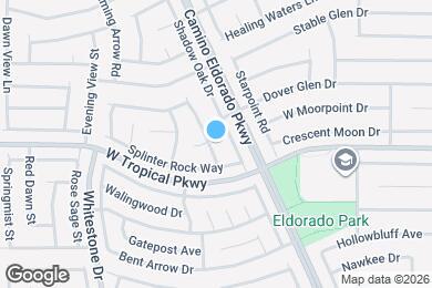 Map image of the property - 6040 Hidden Rock Dr