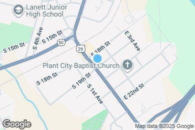 Map image of the property - 1811 Broad Ave