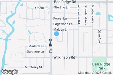 Map image of the property - 2840 W Rainbow Cir