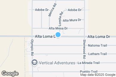 Map image of the property - 60325 Alta Loma Dr