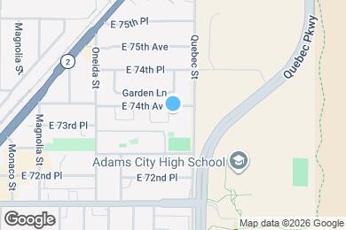 Map image of the property - 7384 Oneida Dr