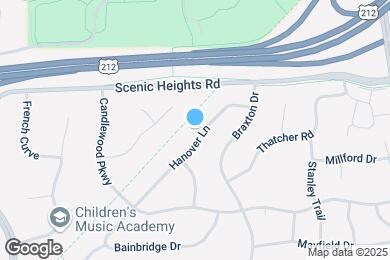 Map image of the property - 16996 Hanover Ln