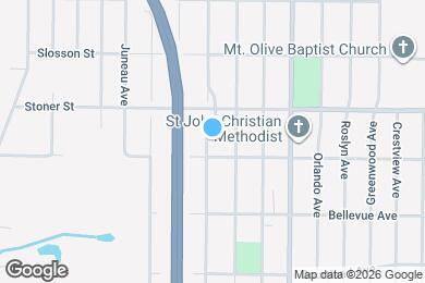 Map image of the property - 1241 Frederick Blvd