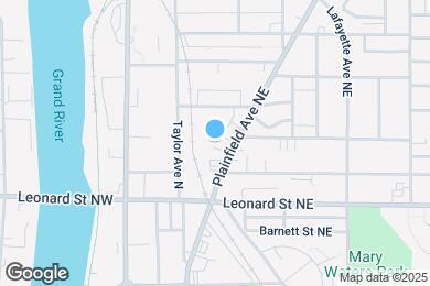 Map image of the property - 1251 Plainfield Ave NE