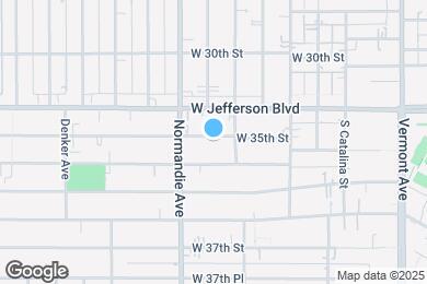 Map image of the property - 1348 W 35th St