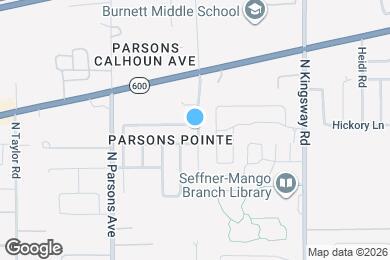 Map image of the property - 402 Maple Pointe Dr