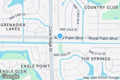 Map image of the property - 11628 Royal Palm Blvd