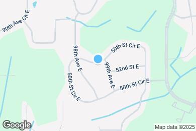 Map image of the property - 9774 50th St Cir E