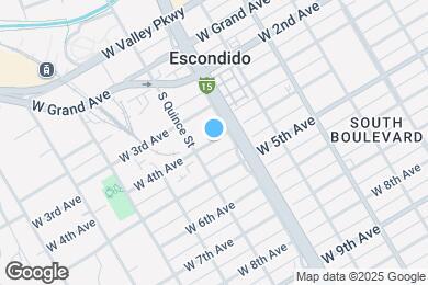 Map image of the property - 715 S Pine St