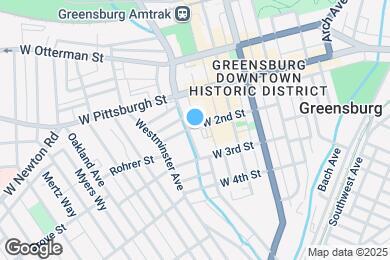 Map image of the property - 128 W 2nd St