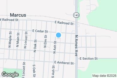 Map image of the property - 303 N Ash St