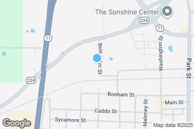 Map image of the property - 1007 Bois D'Arc St